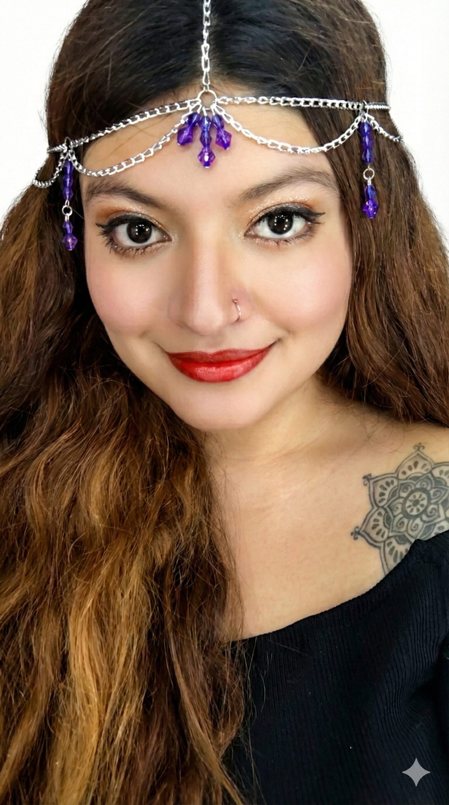 Home hair jewelry